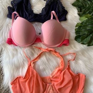 Aerie Happy Bra Bralette Lot Womens Size 34C